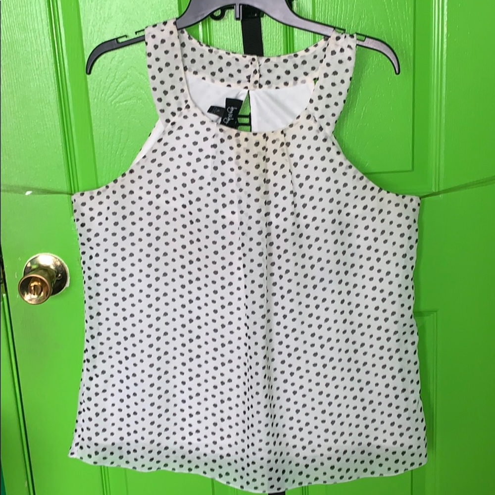 By & By Cute blouse with polka dot size XL